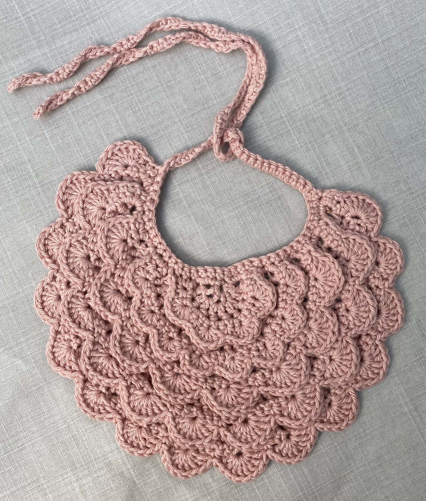 Bómullar smekkir litlir