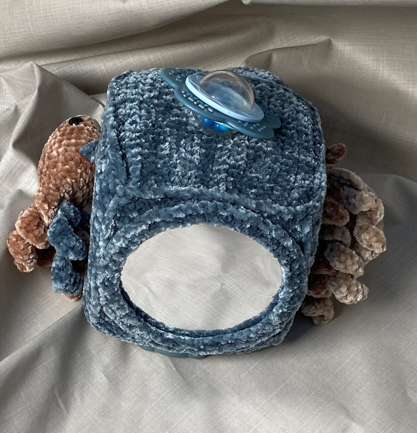 Heklaðir leikfanga kubbar stórir