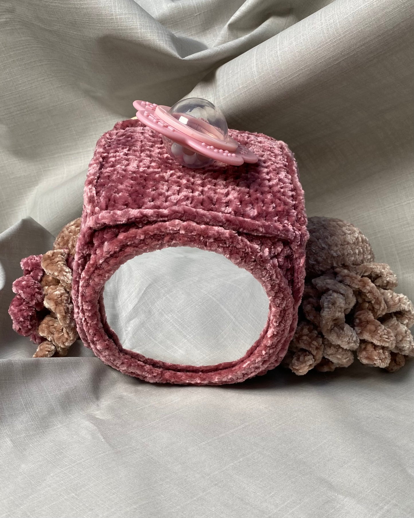 Heklaðir leikfanga kubbar stórir