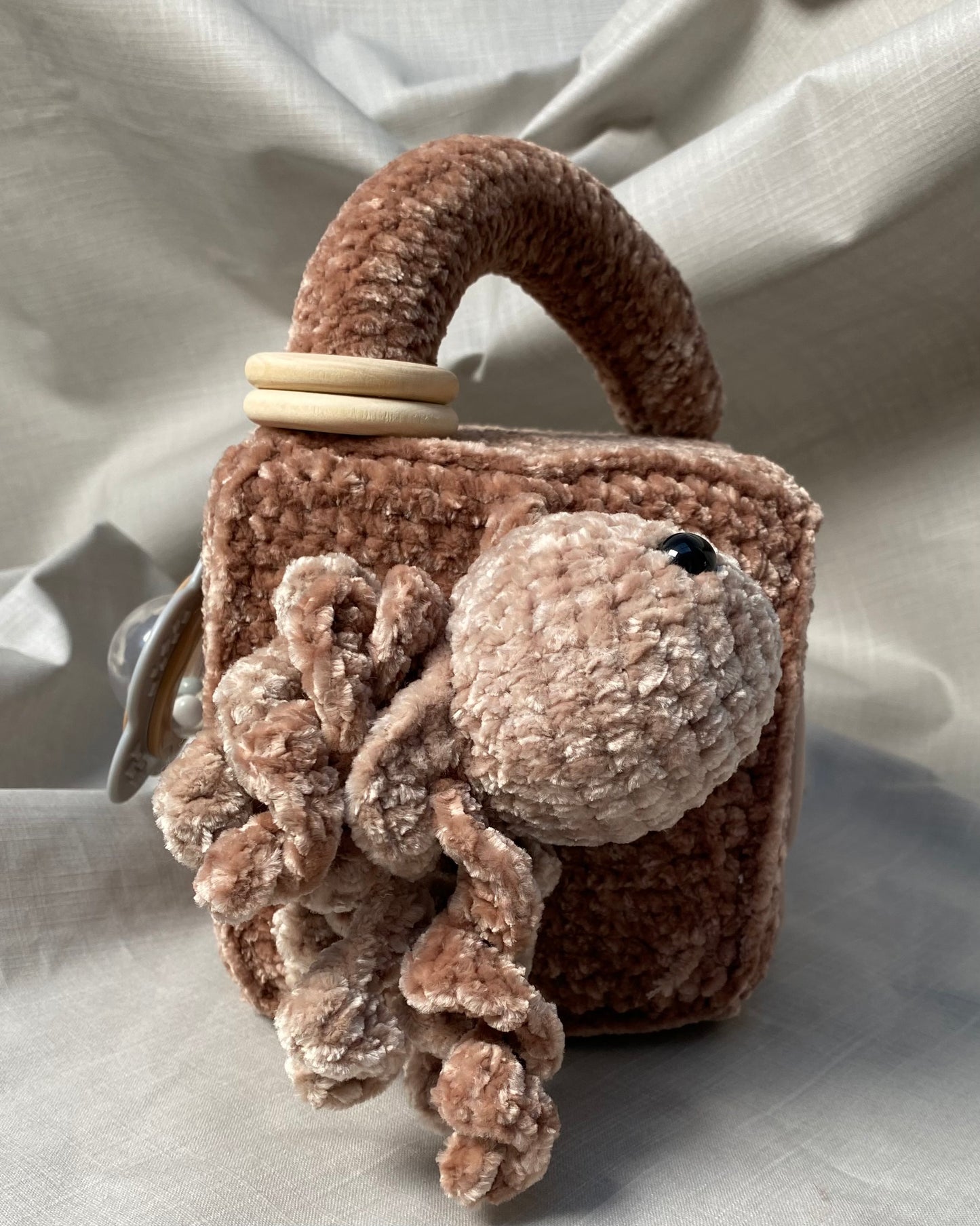 Heklaðir leikfanga kubbar stórir