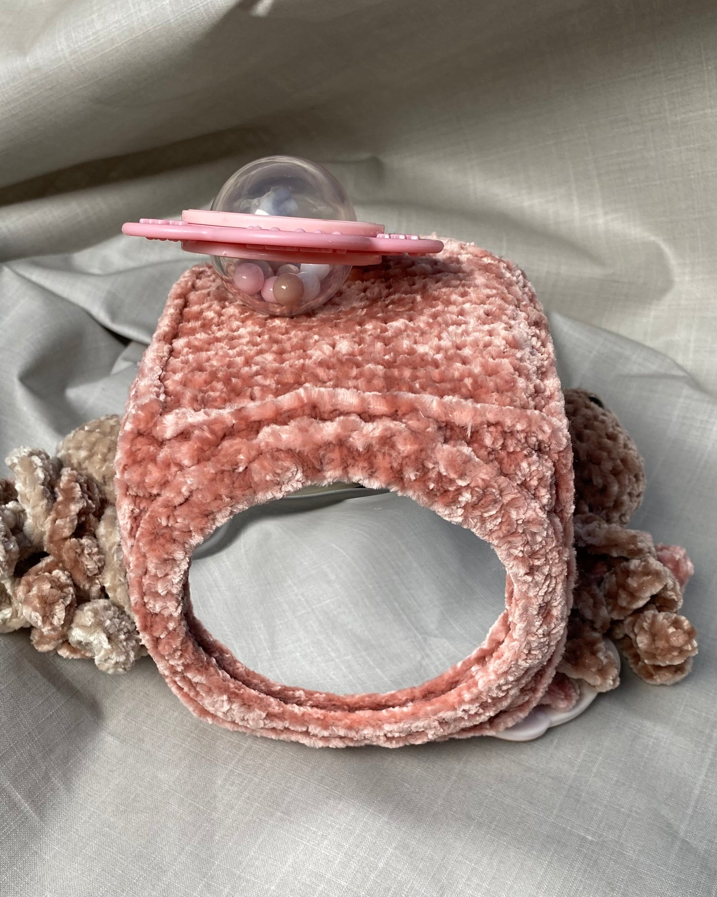 Heklaðir leikfanga kubbar millistærð