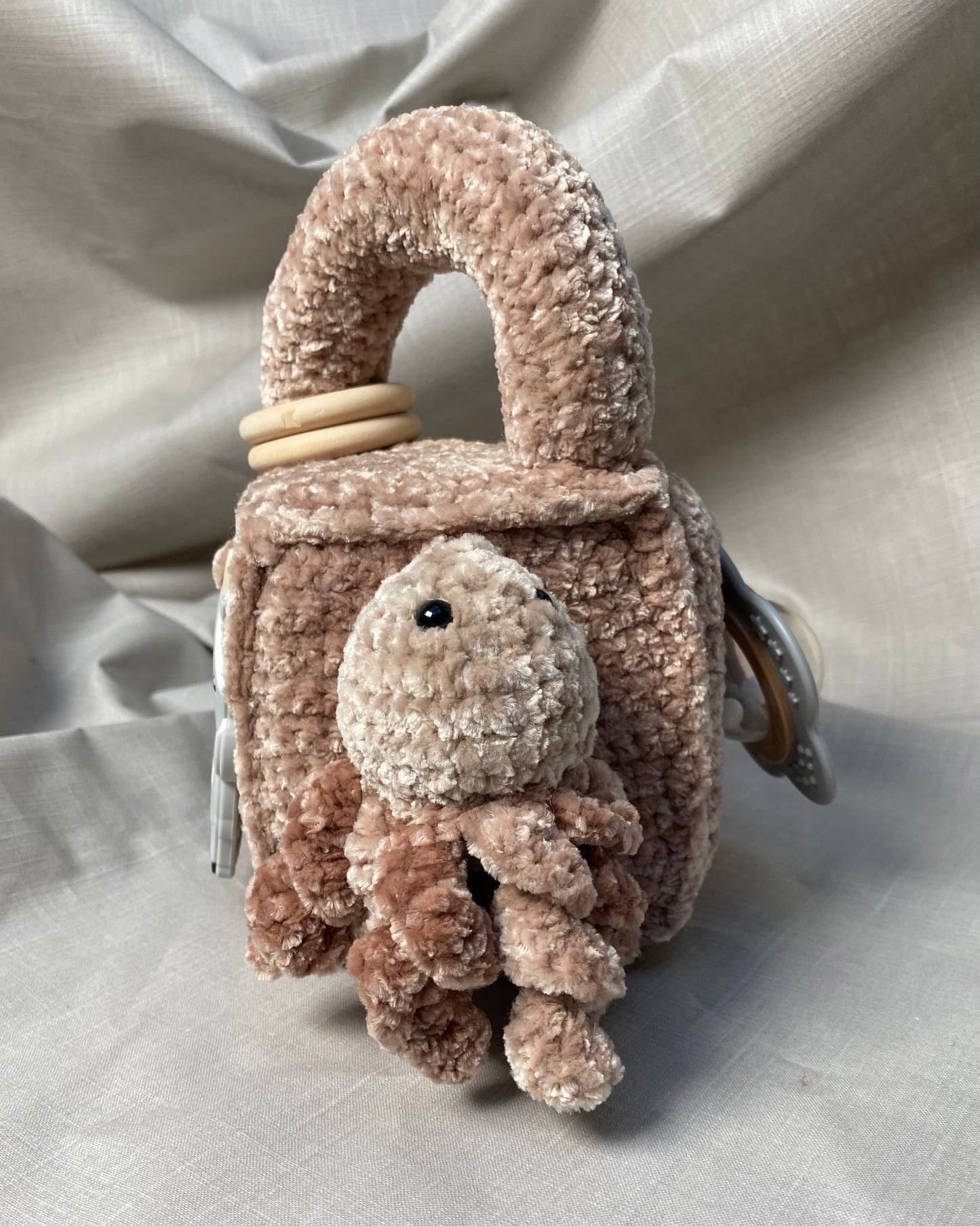 Heklaðir leikfanga kubbar millistærð