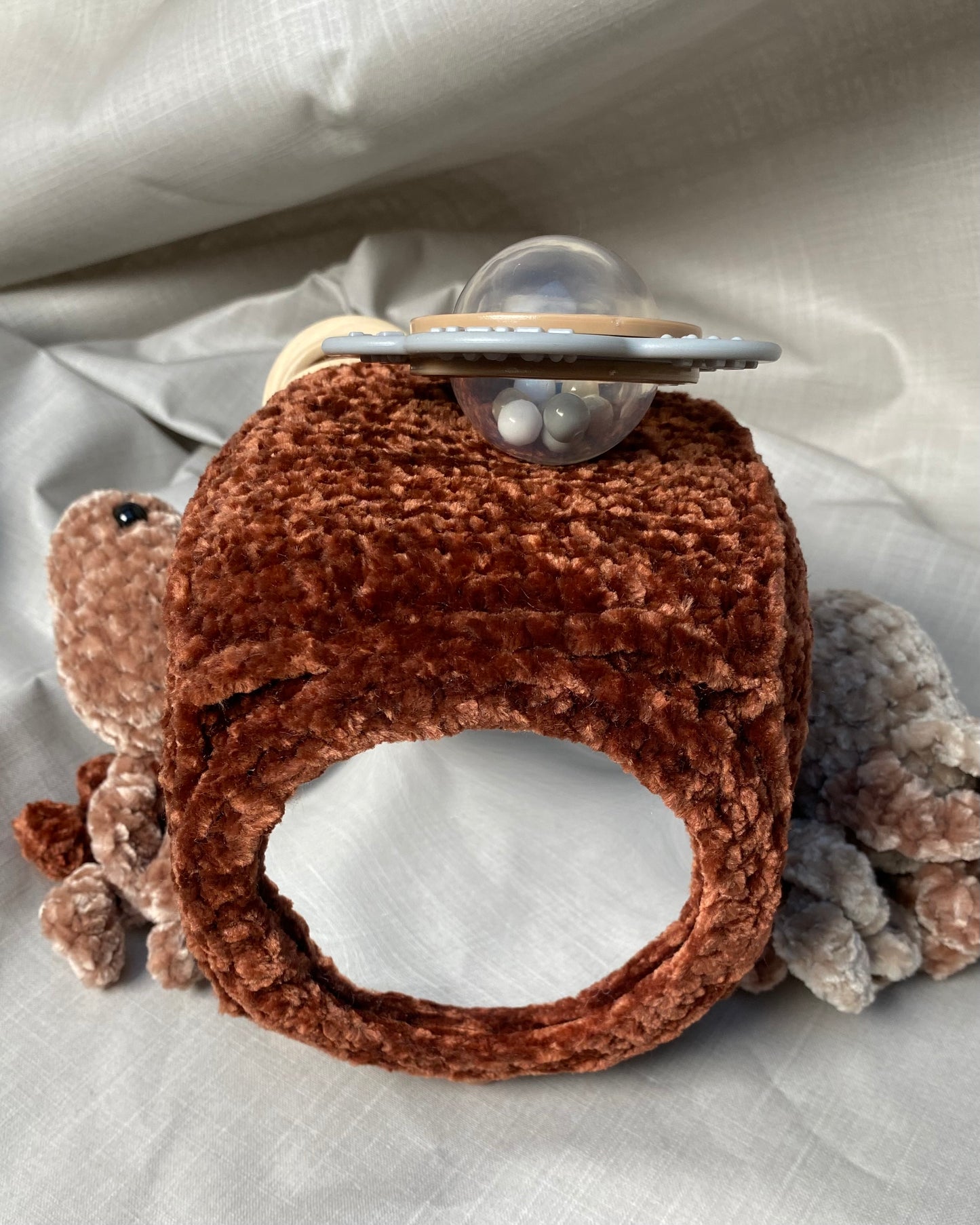 Heklaðir leikfanga kubbar millistærð